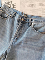 Dior - Wide-Leg Denim Jeans with Quilted Cuffs