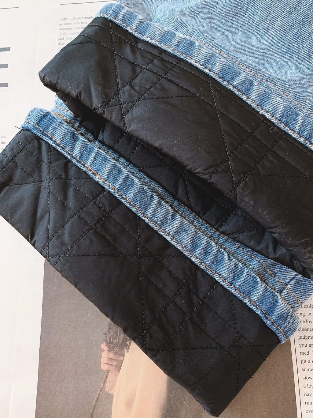 Dior - Wide-Leg Denim Jeans with Quilted Cuffs