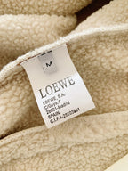 Loewe - Anagram Fleece Bomber Jacket with Sherpa Collar