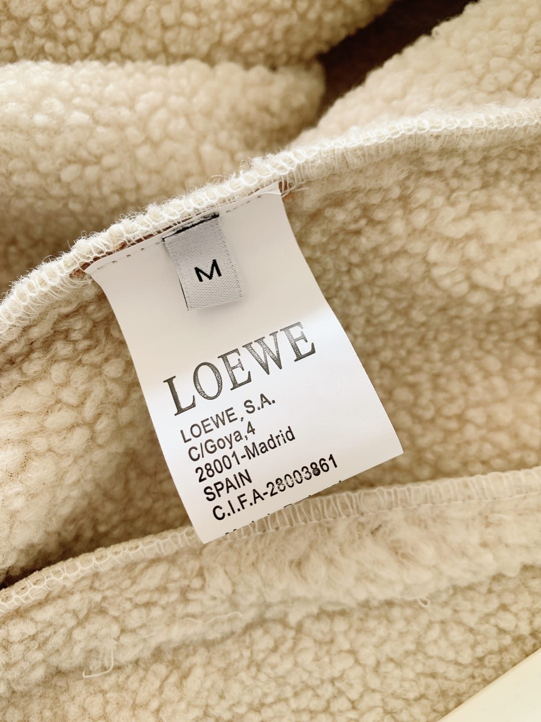 Loewe - Anagram Fleece Bomber Jacket with Sherpa Collar
