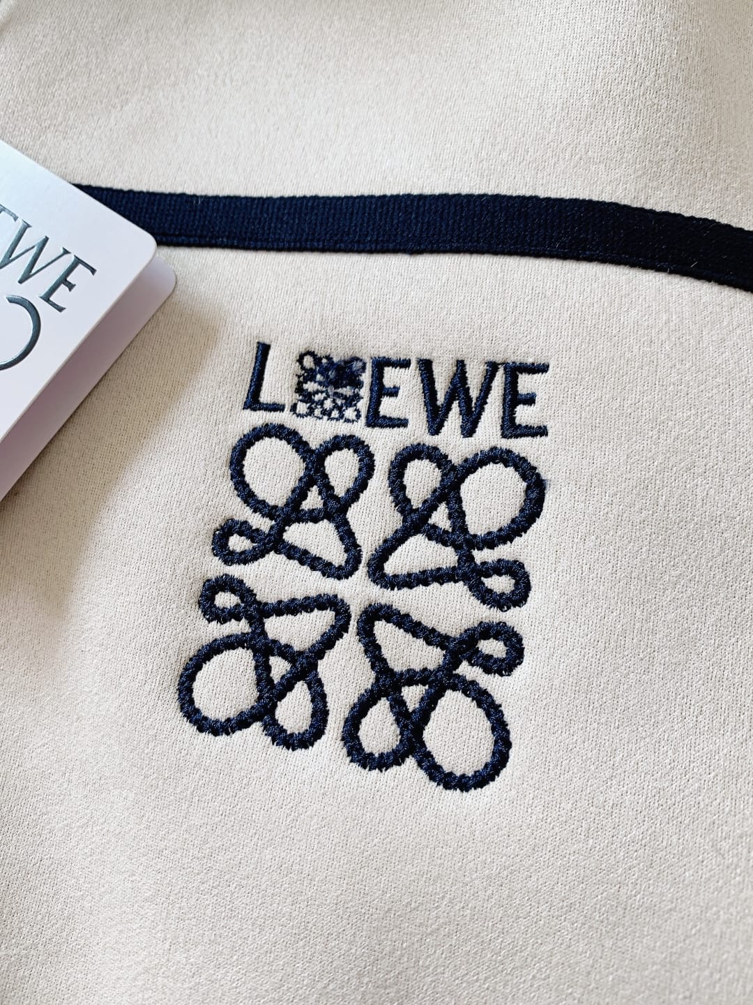 Loewe - Anagram Fleece Bomber Jacket with Sherpa Collar