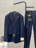 Dolce & Gabbana - Navy Single-Breasted Suit