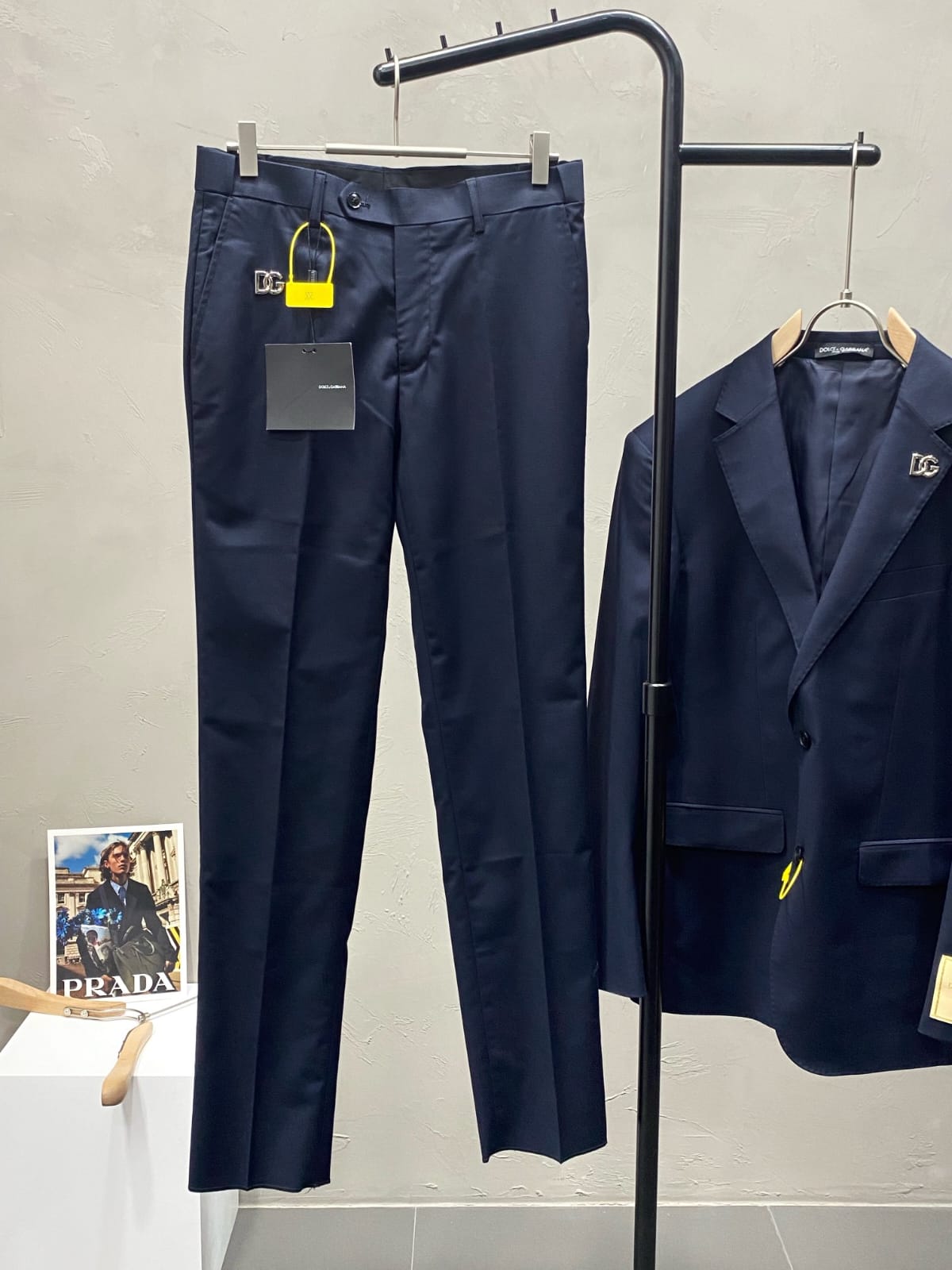 Dolce & Gabbana - Navy Single-Breasted Suit
