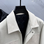 Louis Vuitton - Embossed Monogram Jacket - Off-White