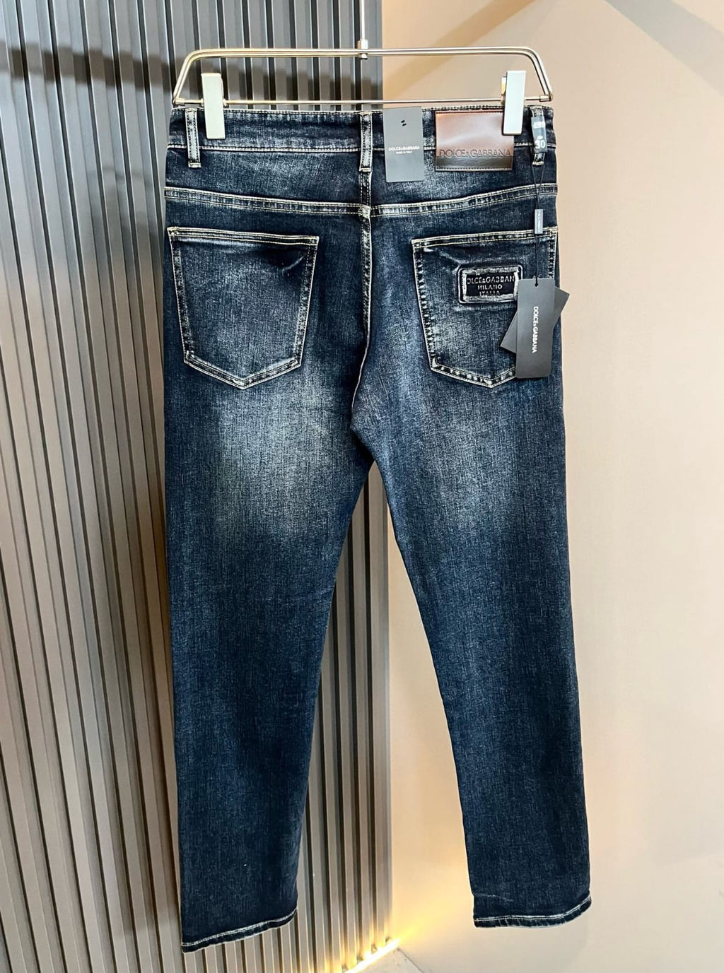 Dolce & Gabbana - Dark Indigo Wash Men's Slim Denim Jeans