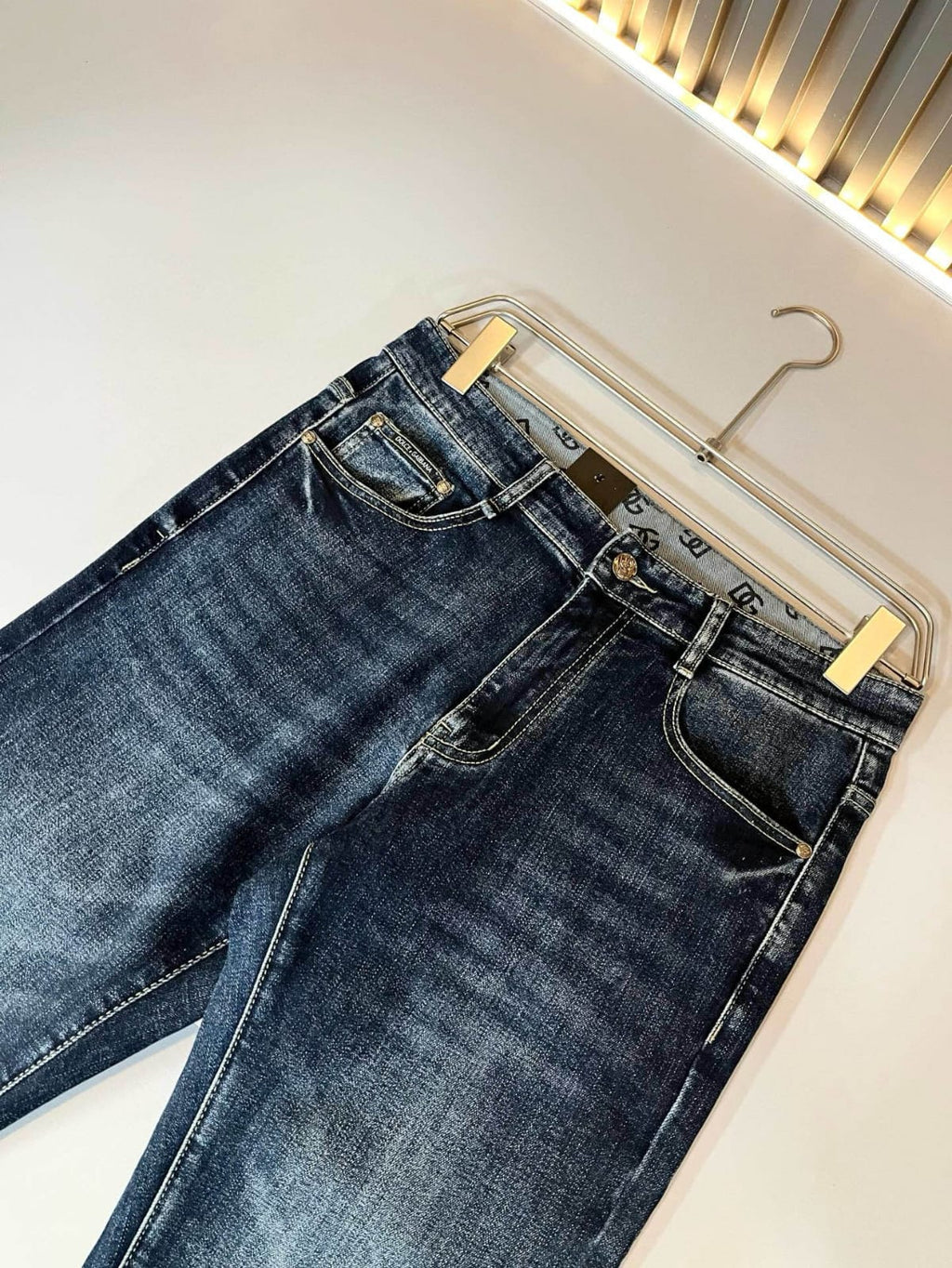 Dolce & Gabbana - Dark Indigo Wash Men's Slim Denim Jeans