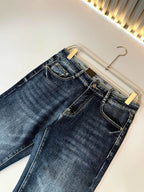 Dolce & Gabbana - Dark Indigo Wash Men's Slim Denim Jeans