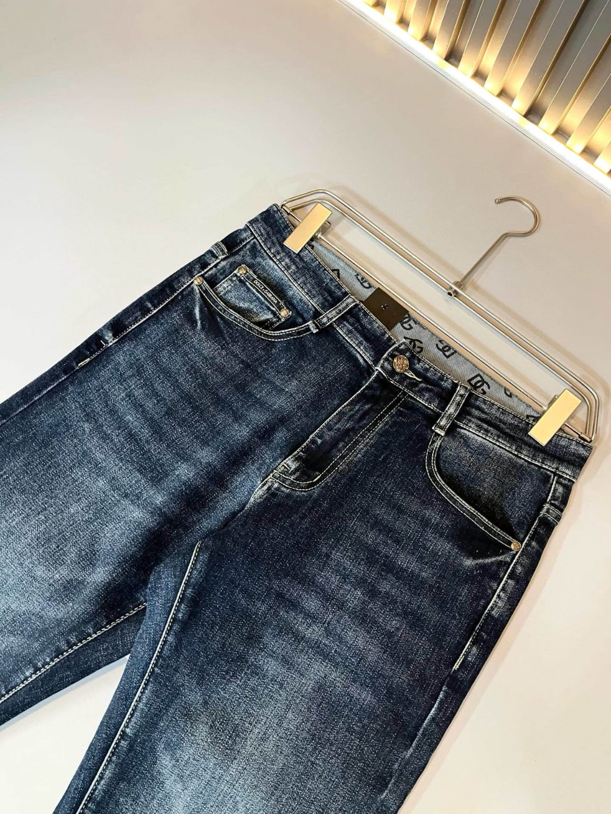 Dolce & Gabbana - Dark Indigo Wash Men's Slim Denim Jeans