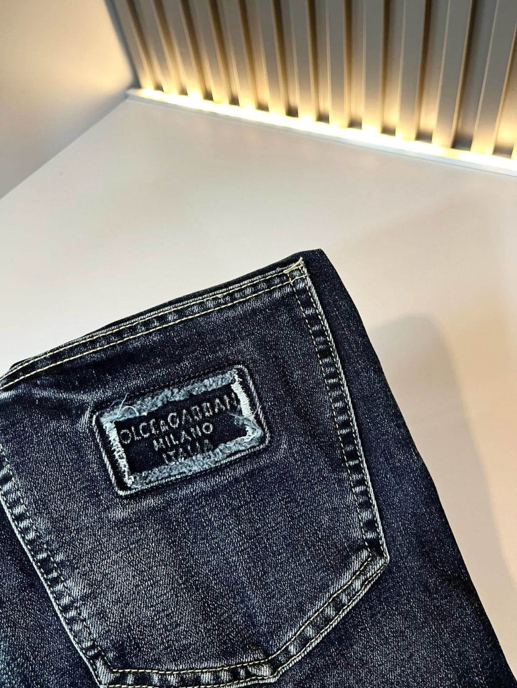 Dolce & Gabbana - Dark Indigo Wash Men's Slim Denim Jeans