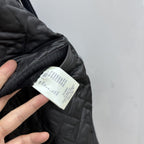 Louis Vuitton - Mixed-Media Varsity Black Jacket
