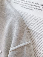 Prada - Light Grey Quarter-Zip Sweatshirt
