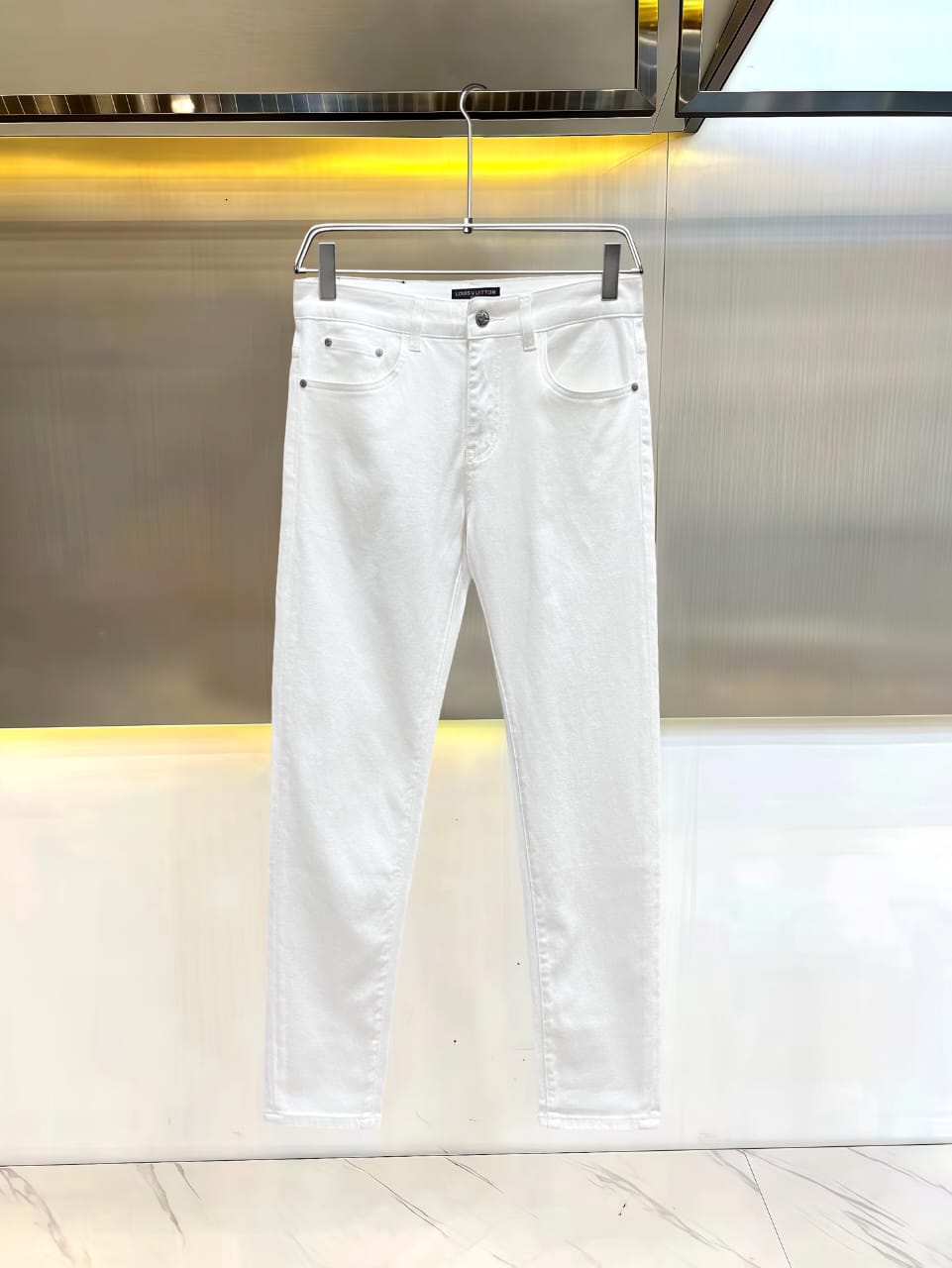 Louis Vuitton - Slim-Fit White Denim Jeans