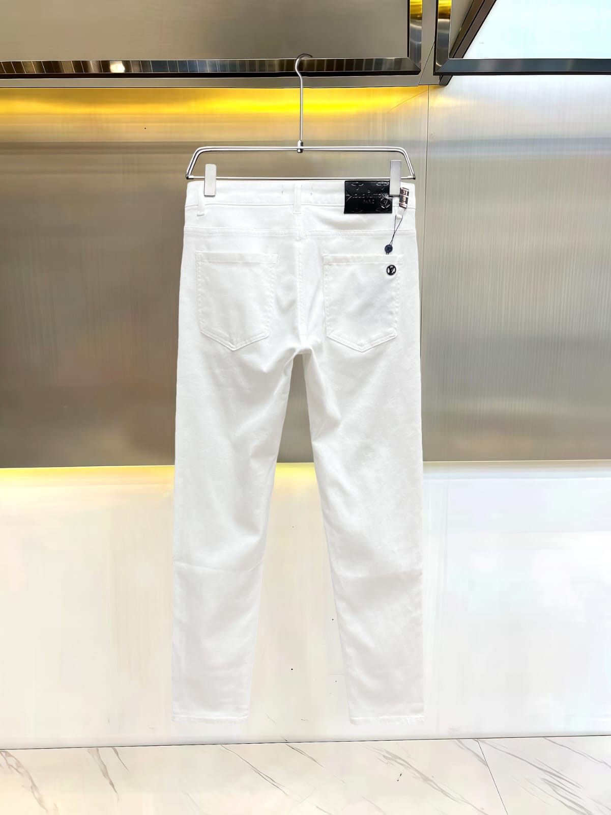 Louis Vuitton - Slim-Fit White Denim Jeans