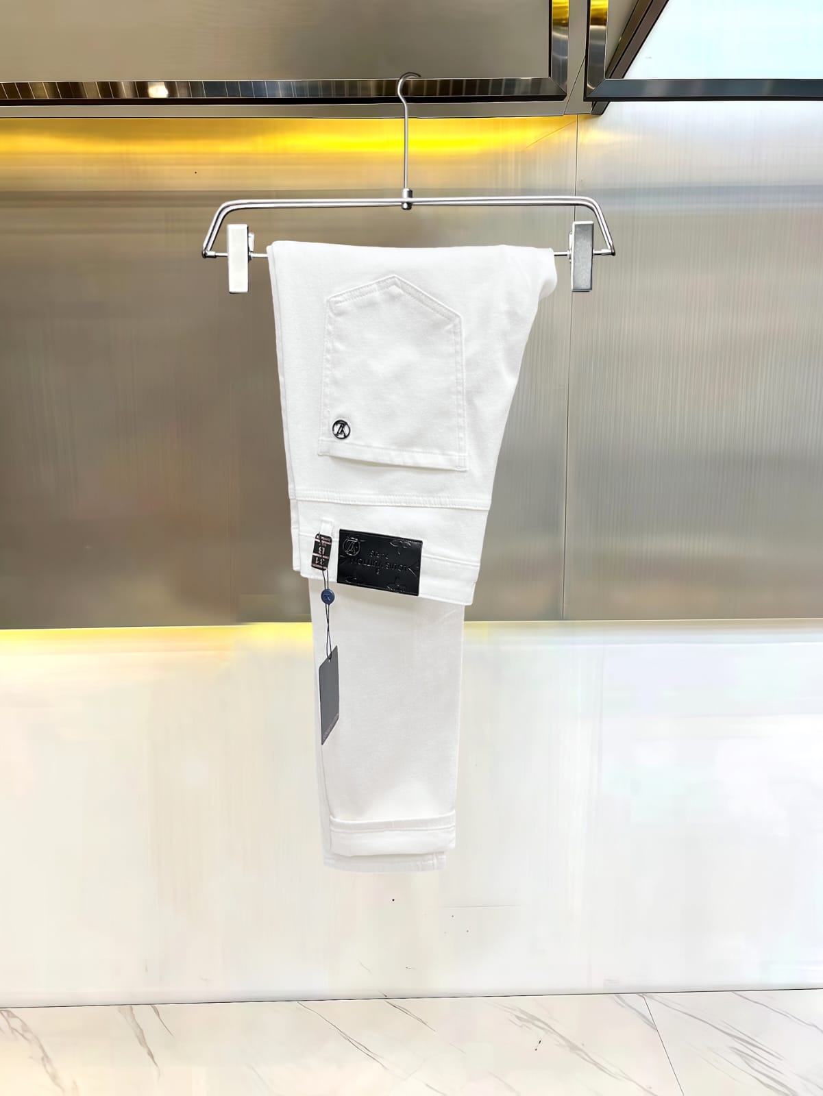 Louis Vuitton - Slim-Fit White Denim Jeans