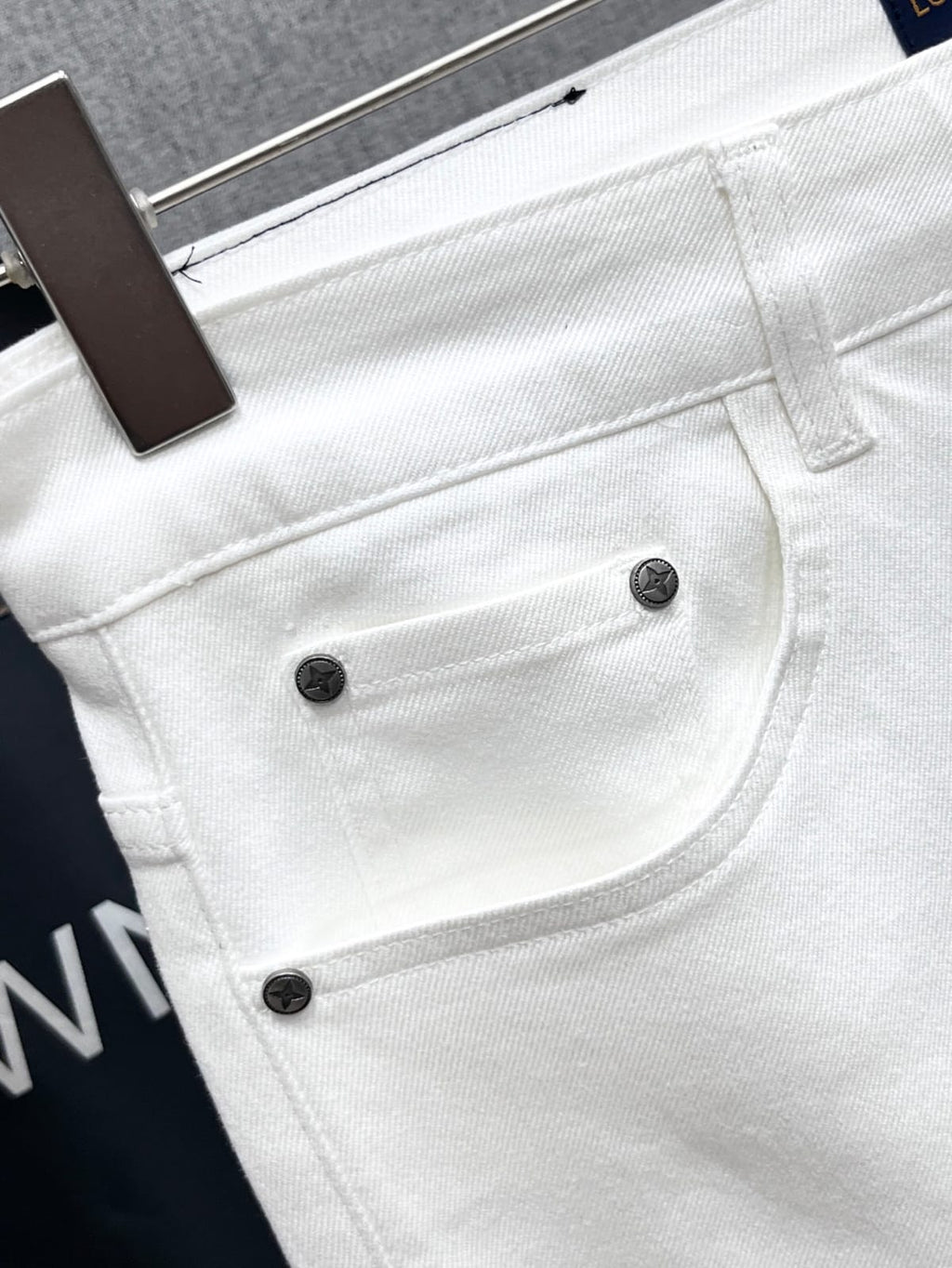 Louis Vuitton - Slim-Fit White Denim Jeans
