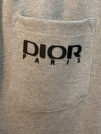 Dior - 'DIOR 47' Grey Cotton Fleece Tracksuit Set