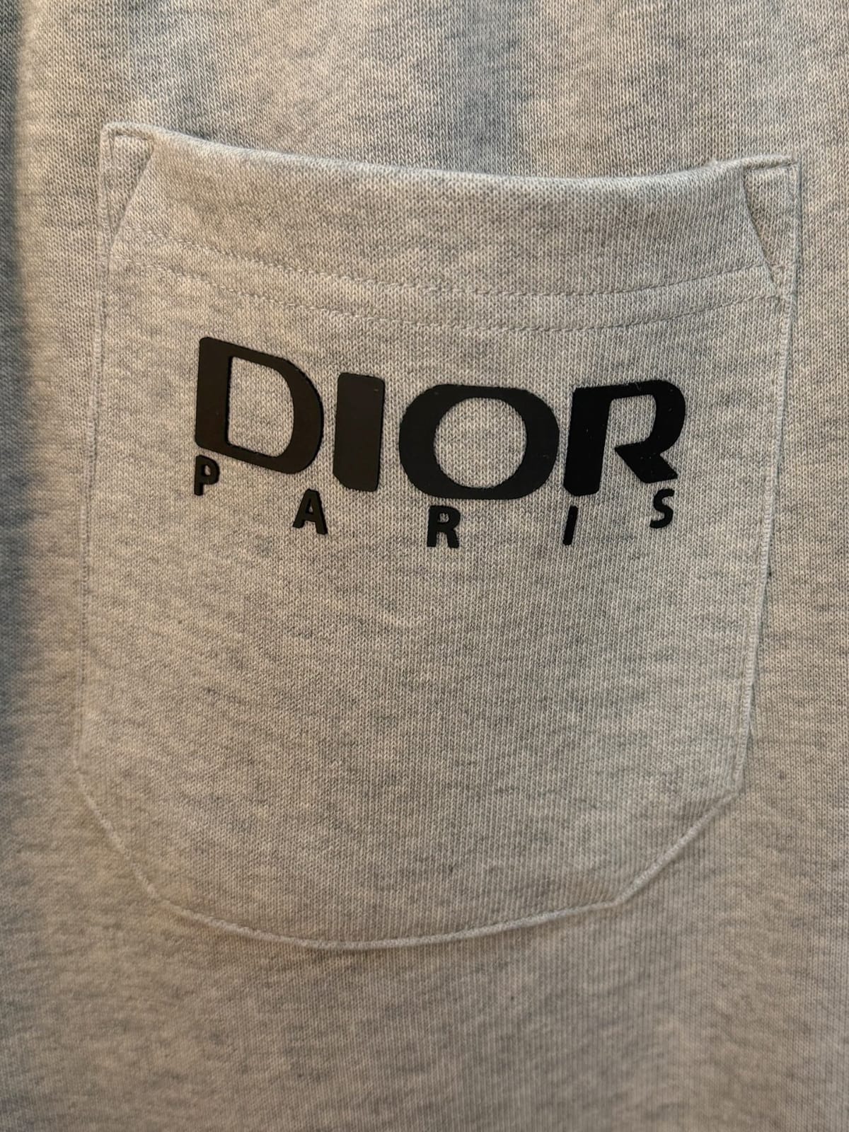 Dior - 'DIOR 47' Grey Cotton Fleece Tracksuit Set