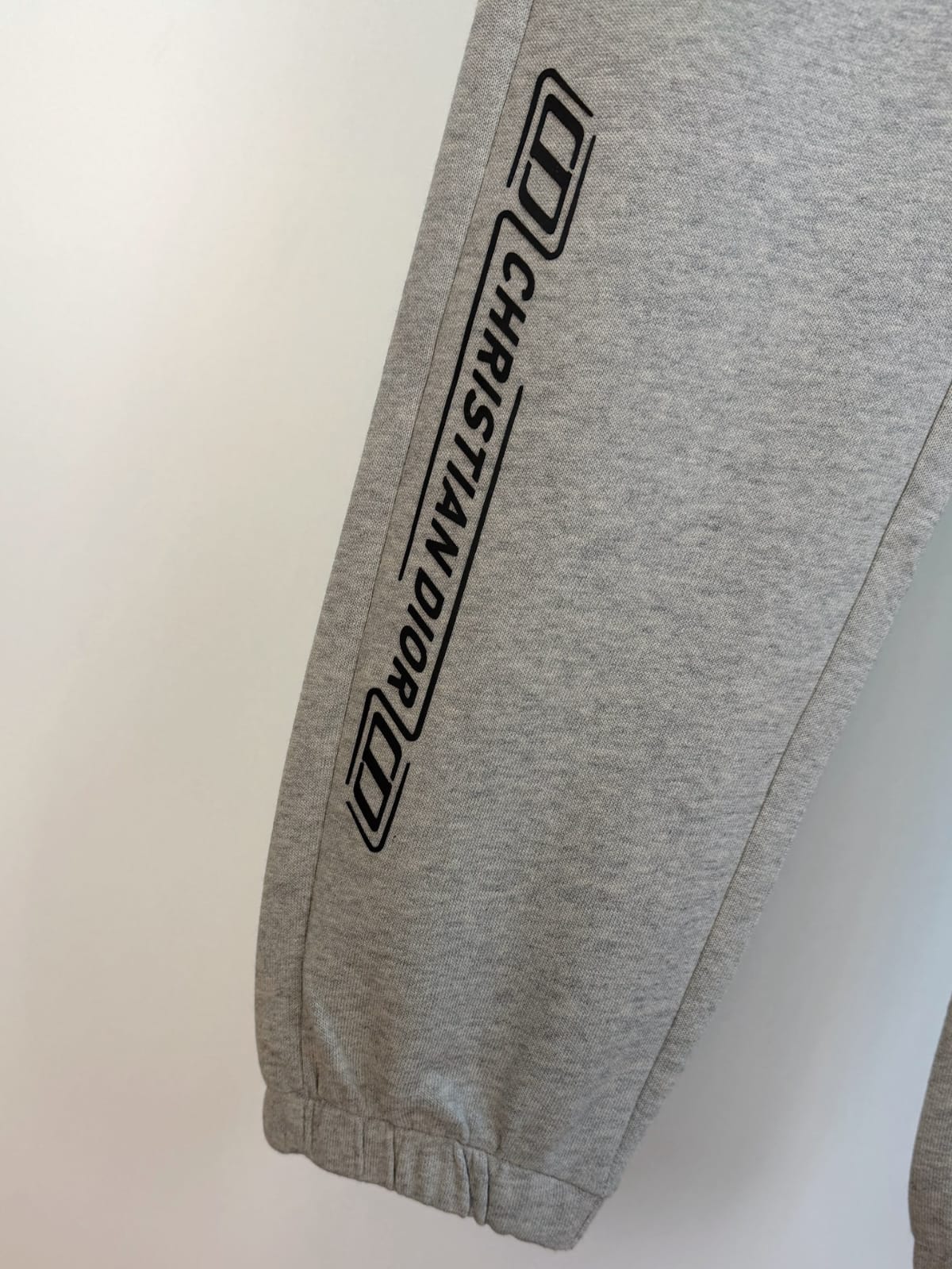 Dior - 'DIOR 47' Grey Cotton Fleece Tracksuit Set