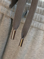Dior - 'DIOR 47' Grey Cotton Fleece Tracksuit Set