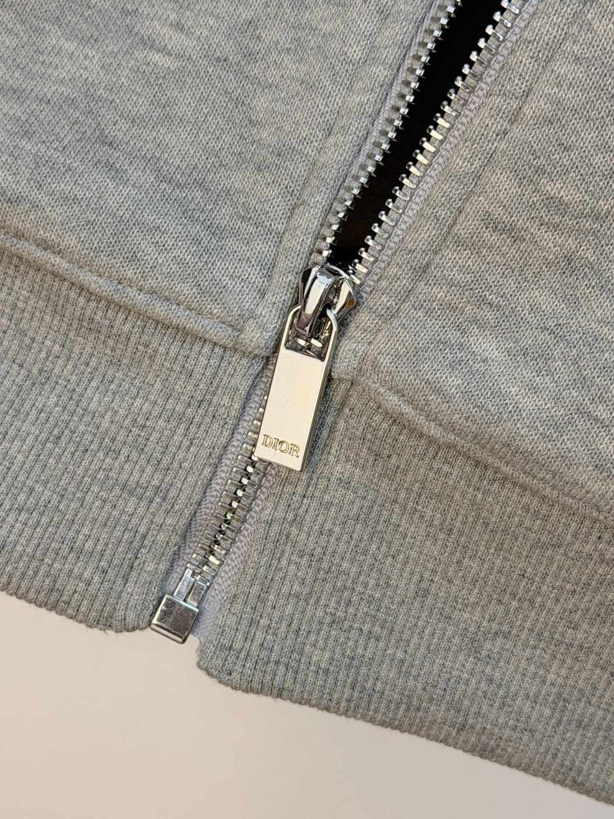 Dior - 'DIOR 47' Grey Cotton Fleece Tracksuit Set