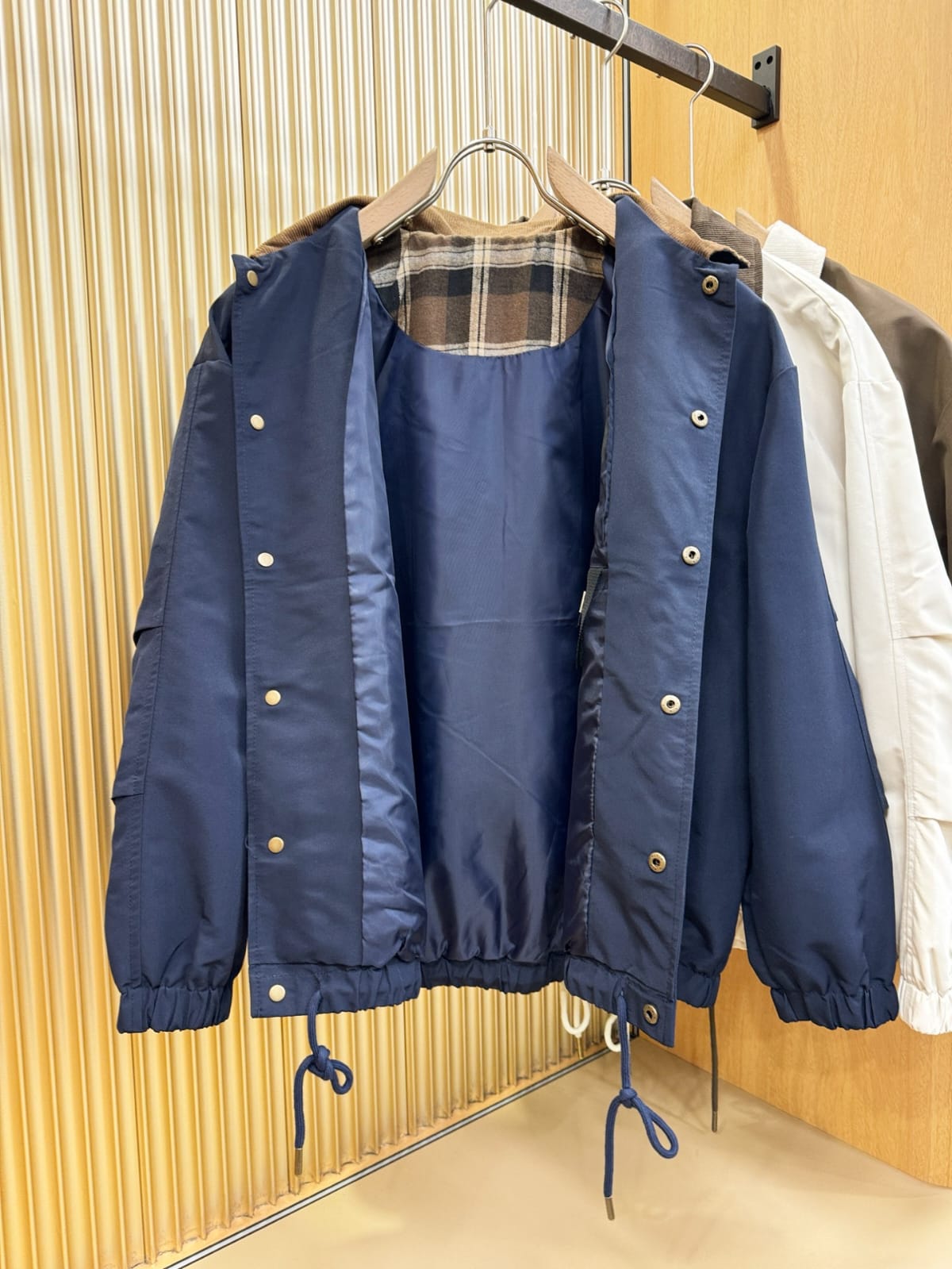 Burberry - Navy Coach Jacket