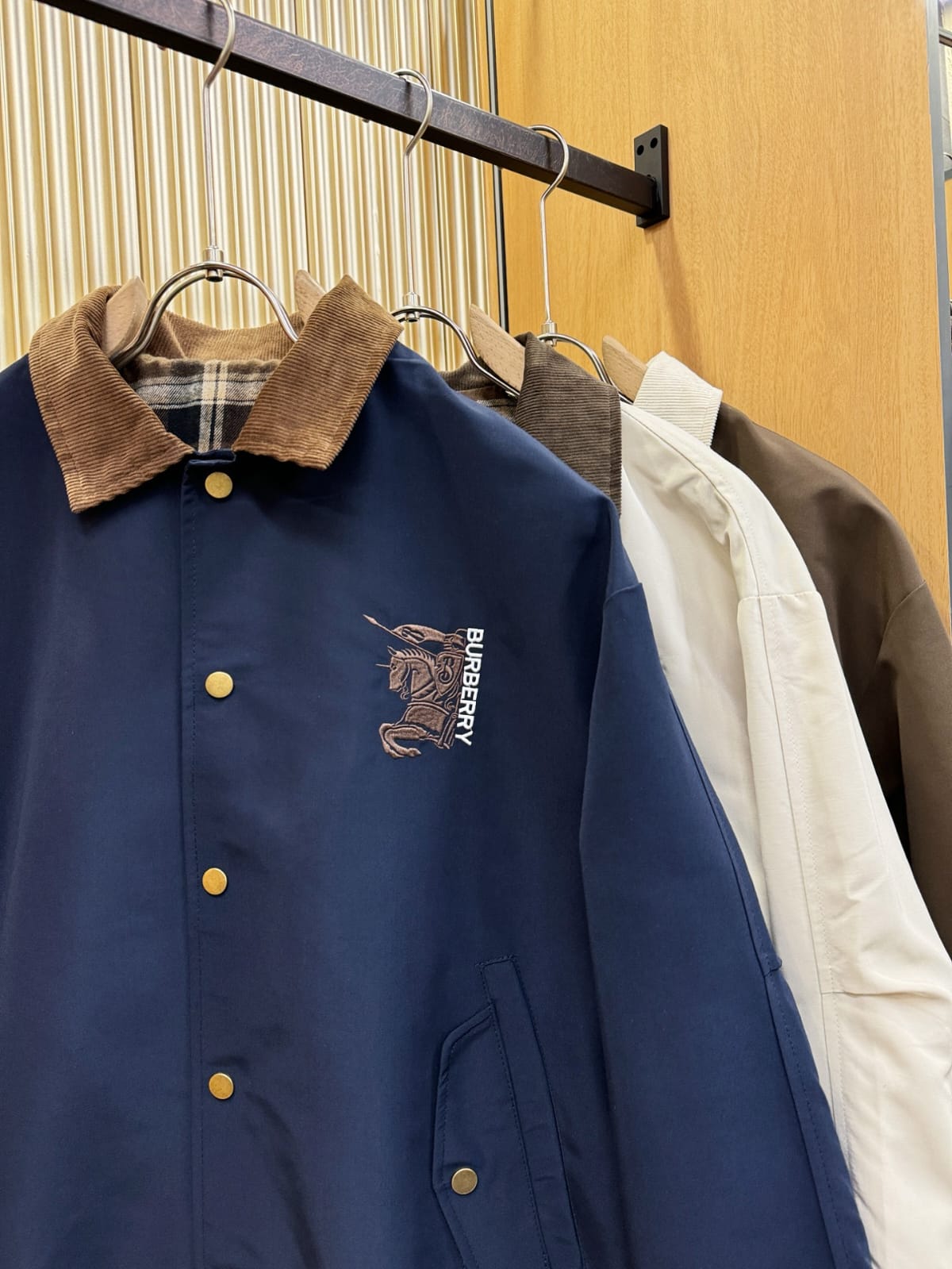 Burberry - Navy Coach Jacket