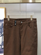 Dior - Men's Slim-Fit Trousers - Mocha Brown