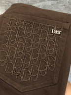 Dior - Men's Slim-Fit Trousers - Mocha Brown