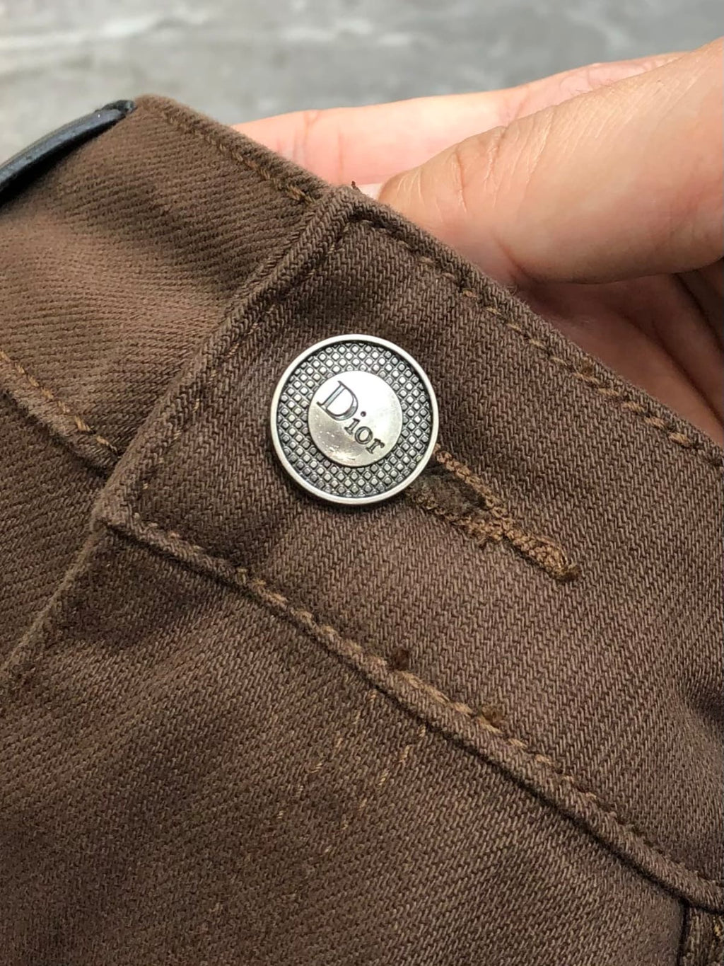 Dior - Men's Slim-Fit Trousers - Mocha Brown