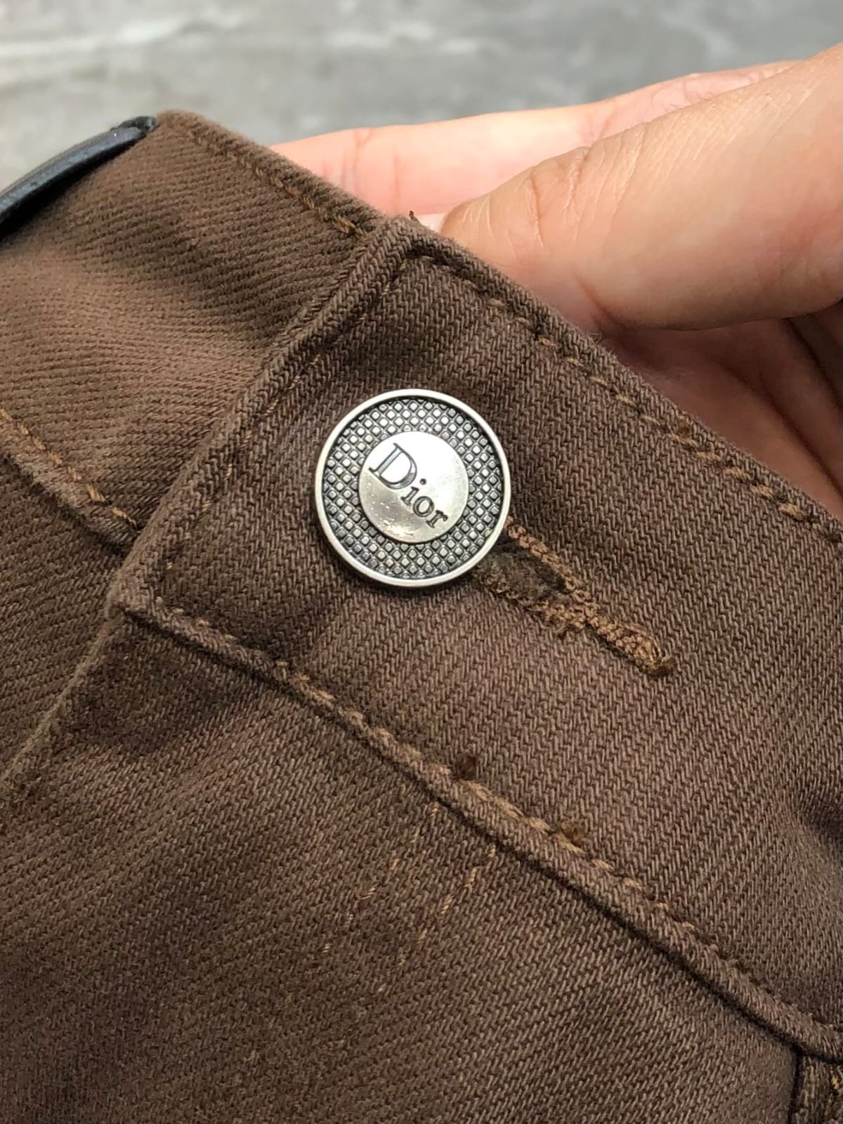 Dior - Men's Slim-Fit Trousers - Mocha Brown
