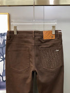 Dior - Men's Slim-Fit Trousers - Mocha Brown