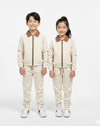 Gucci - Kids GG Jacquard Tracksuit Set with Contrast Collar