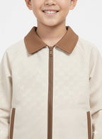 Gucci - Kids GG Jacquard Tracksuit Set with Contrast Collar