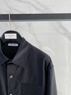 Loewe - Black Anagram Embossed Chest Pocket Shirt