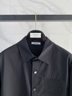 Loewe - Black Anagram Embossed Chest Pocket Shirt
