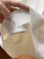 Loro Piana - White Knit Crew Neck Sweater
