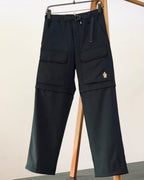 Moncler - Black Belted Technical Cargo Trousers