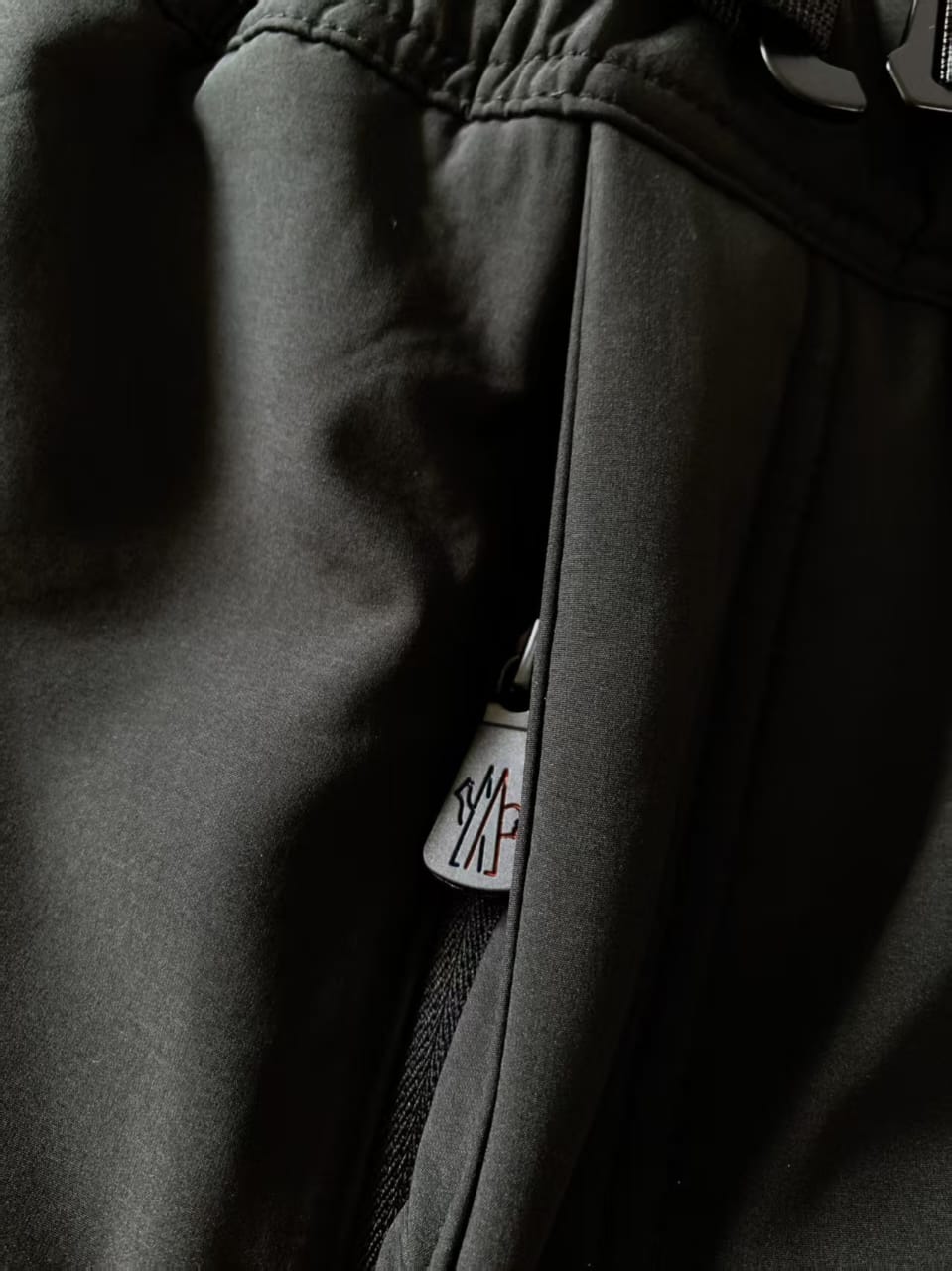Moncler - Black Belted Technical Cargo Trousers