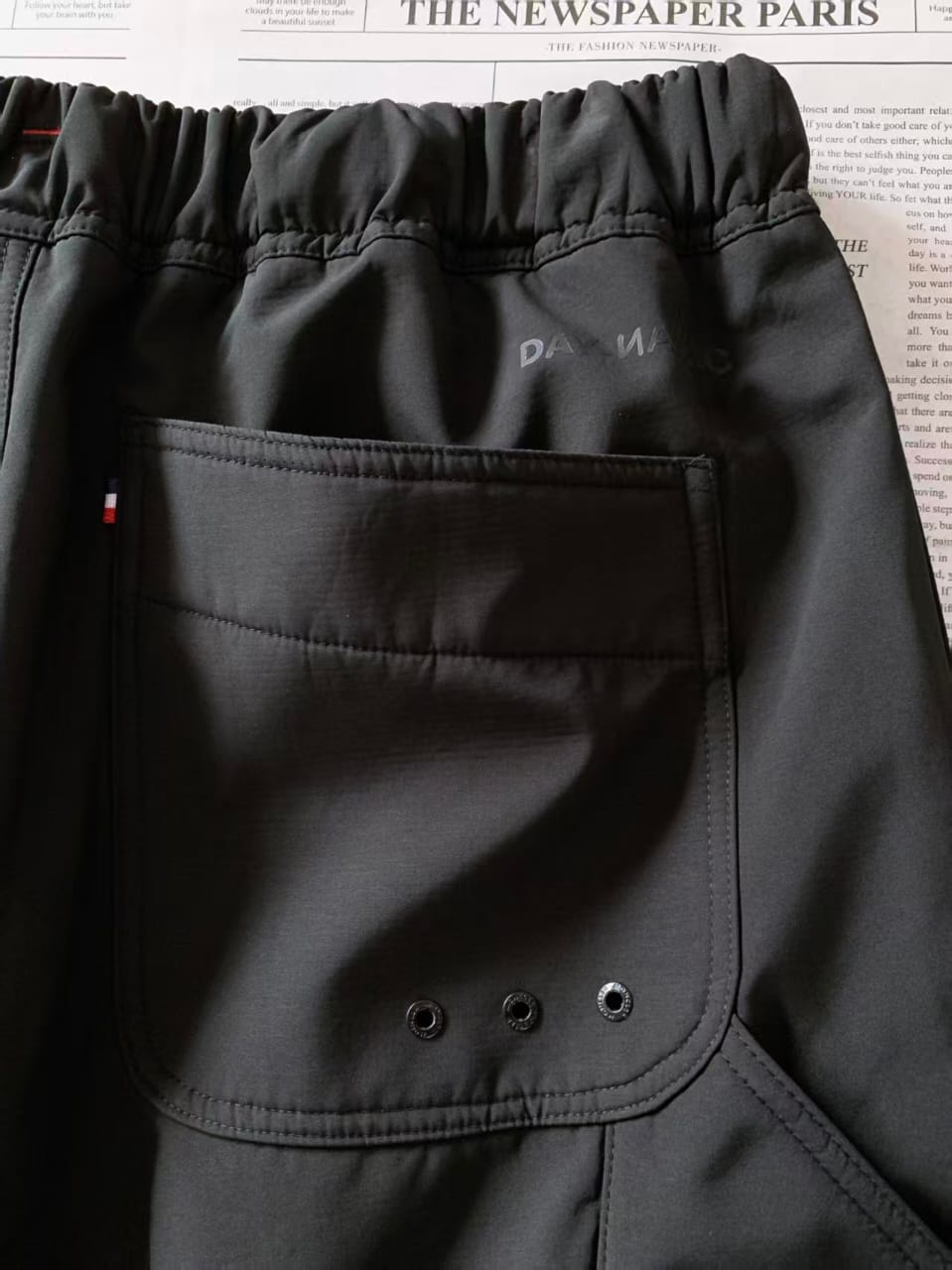 Moncler - Black Belted Technical Cargo Trousers