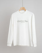 Christian Dior - Couture White Long Sleeve T-Shirt