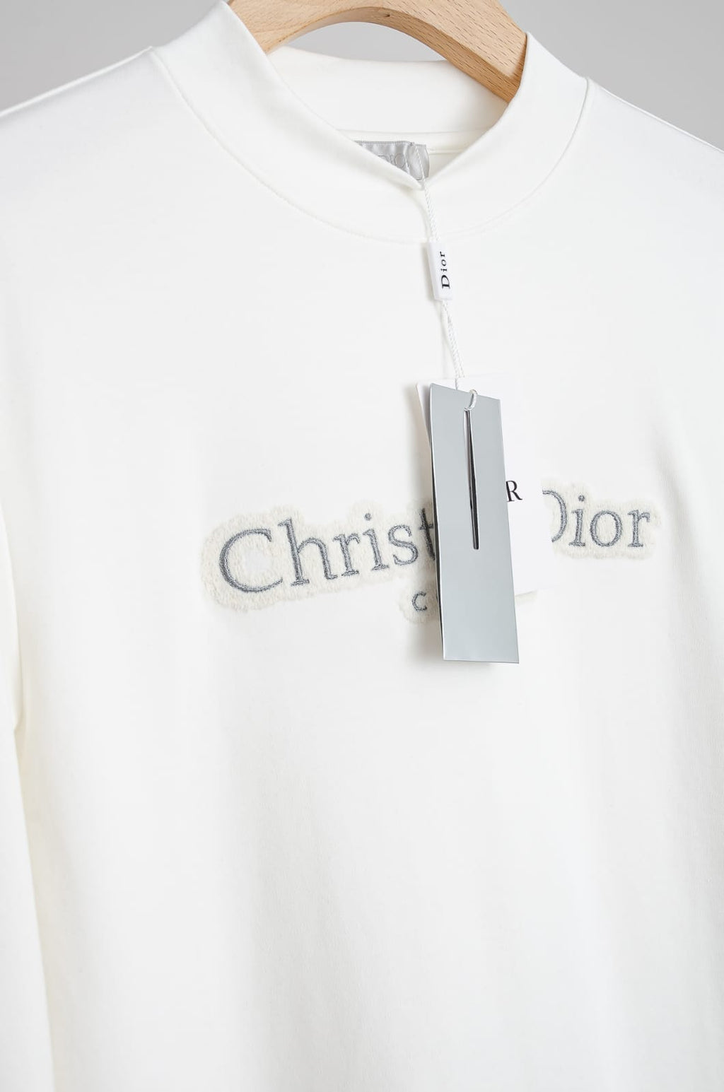 Christian Dior - Couture White Long Sleeve T-Shirt