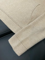 Gucci - Beige Knit Quarter-Zip