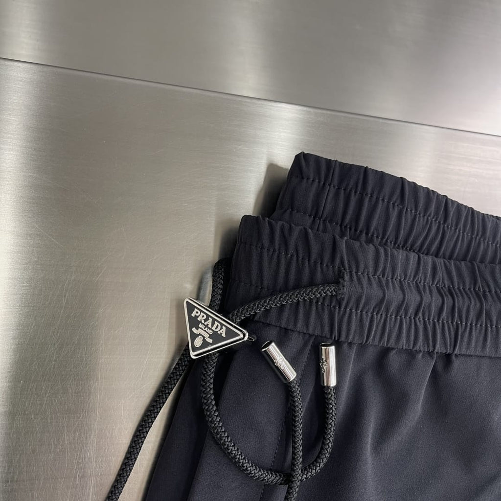 Prada - Black Cargo Joggers