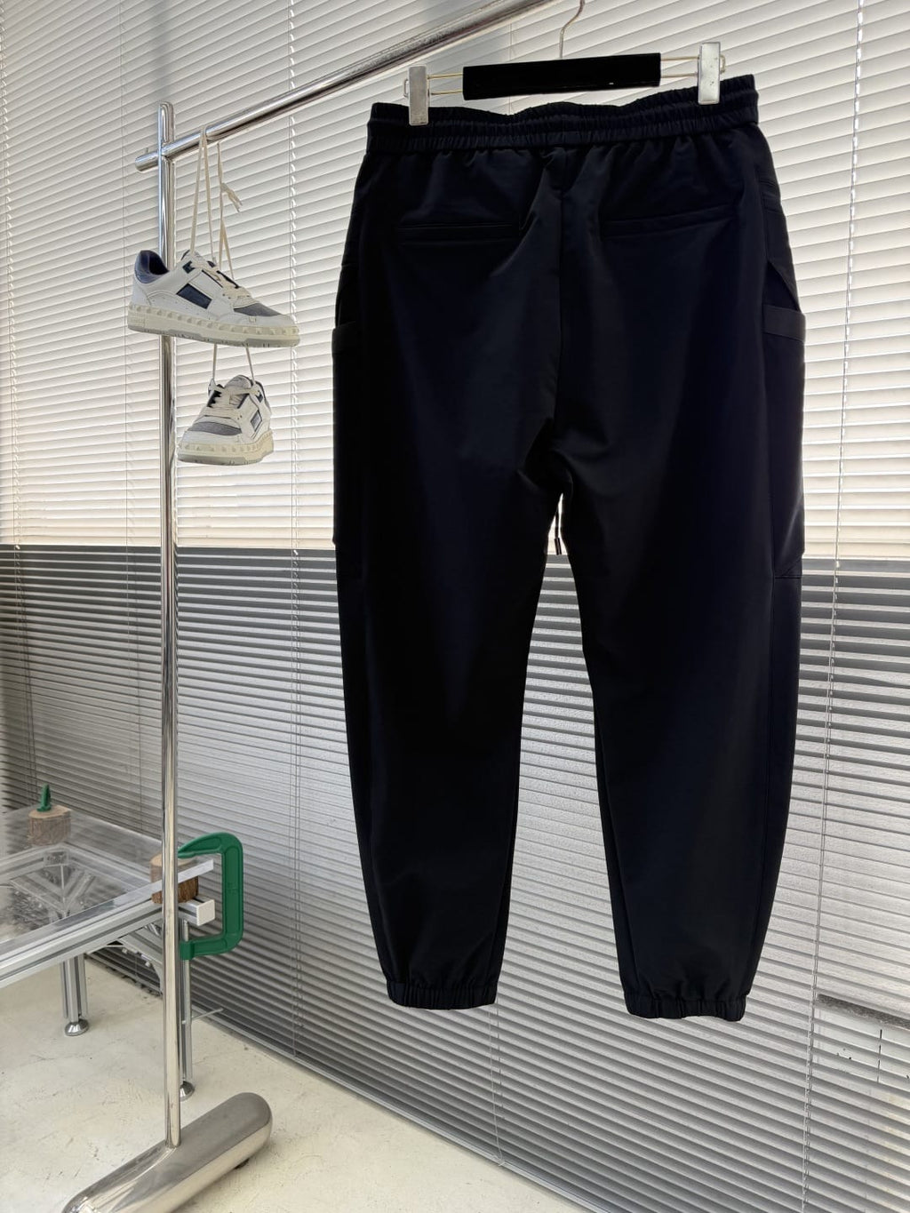 Prada - Black Cargo Joggers