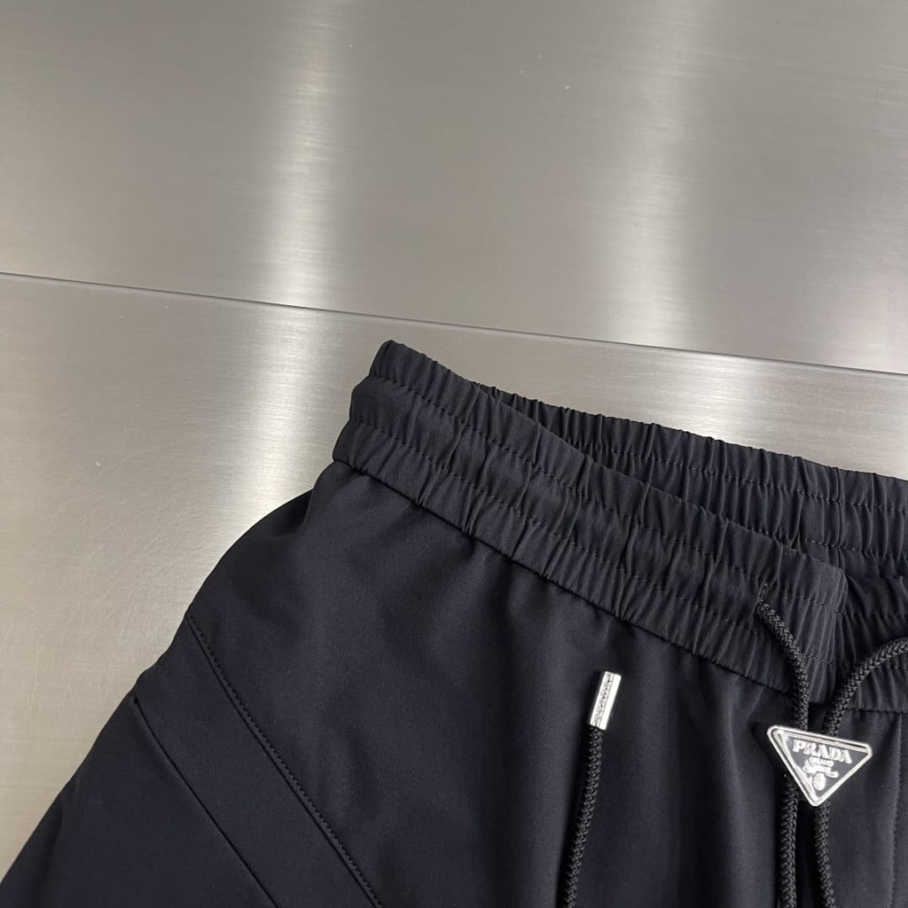 Prada - Black Cargo Joggers