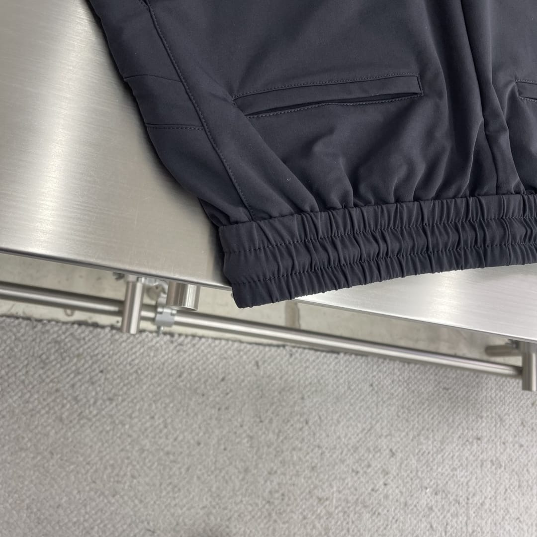 Prada - Black Cargo Joggers