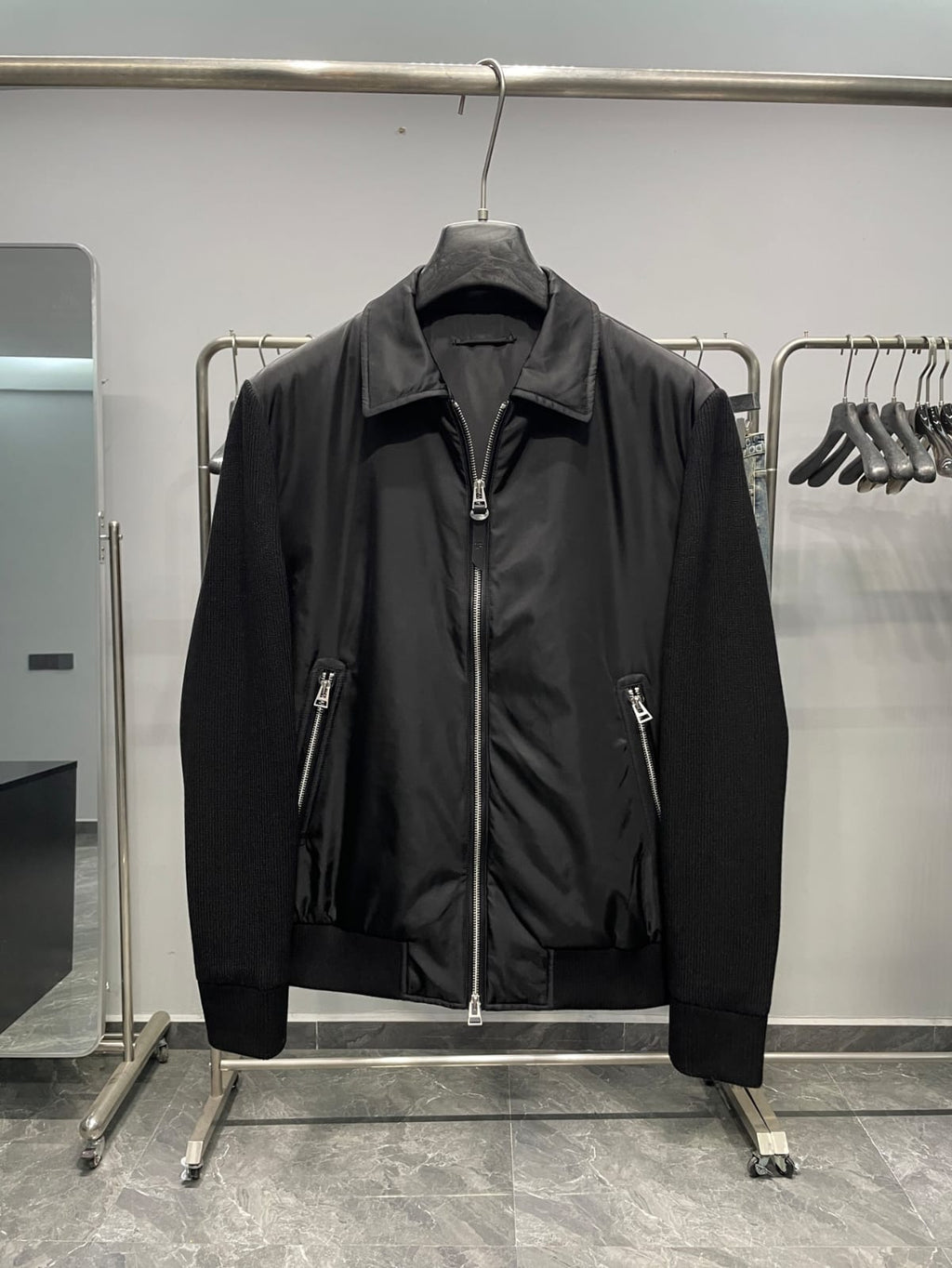 Tom Ford - Black Bomber Jacket