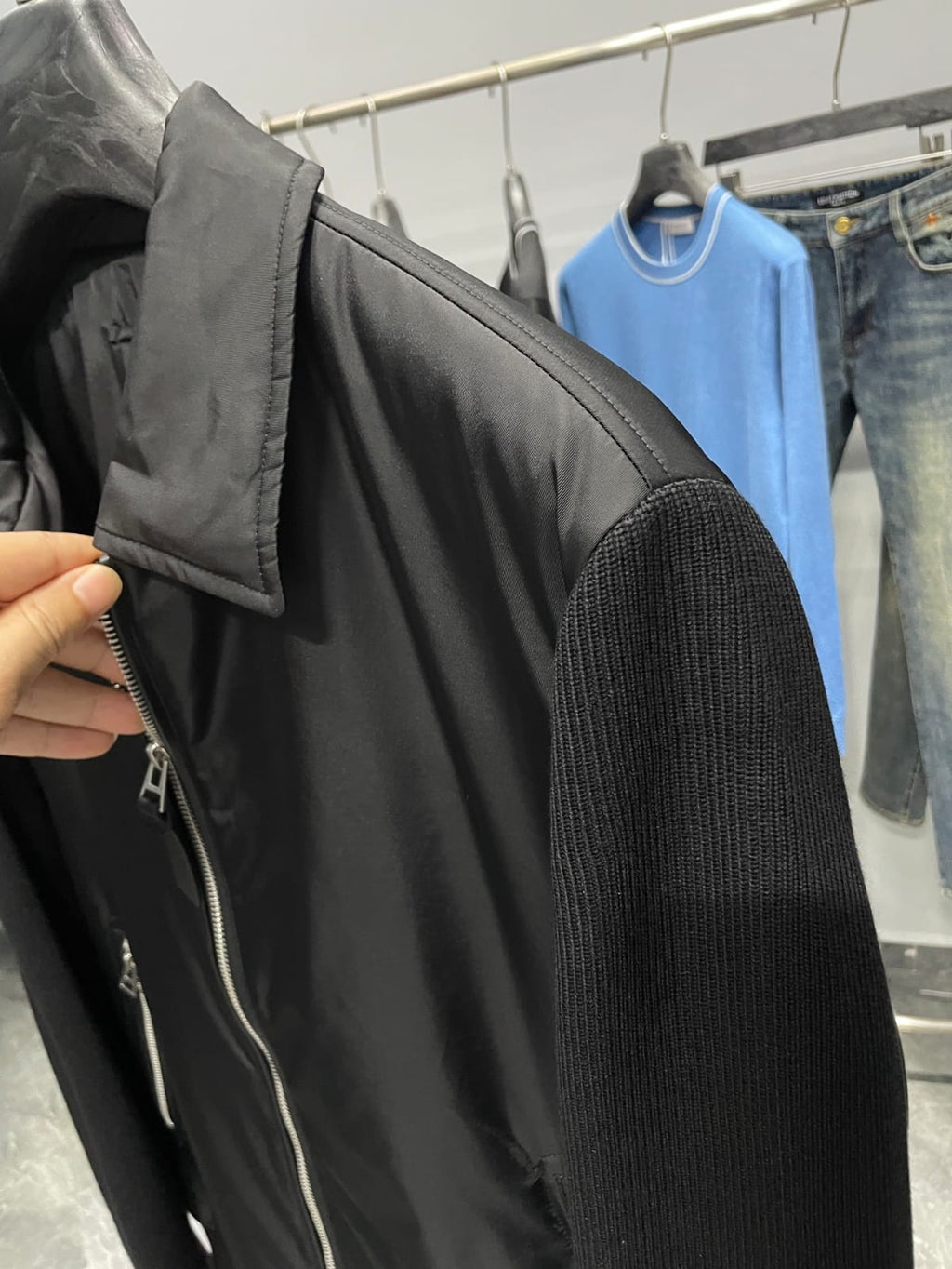Tom Ford - Black Bomber Jacket