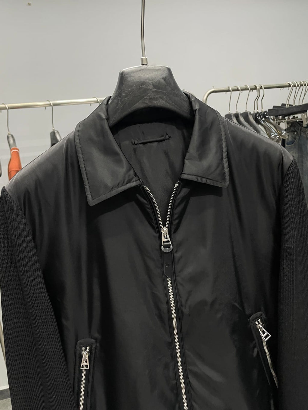 Tom Ford - Black Bomber Jacket
