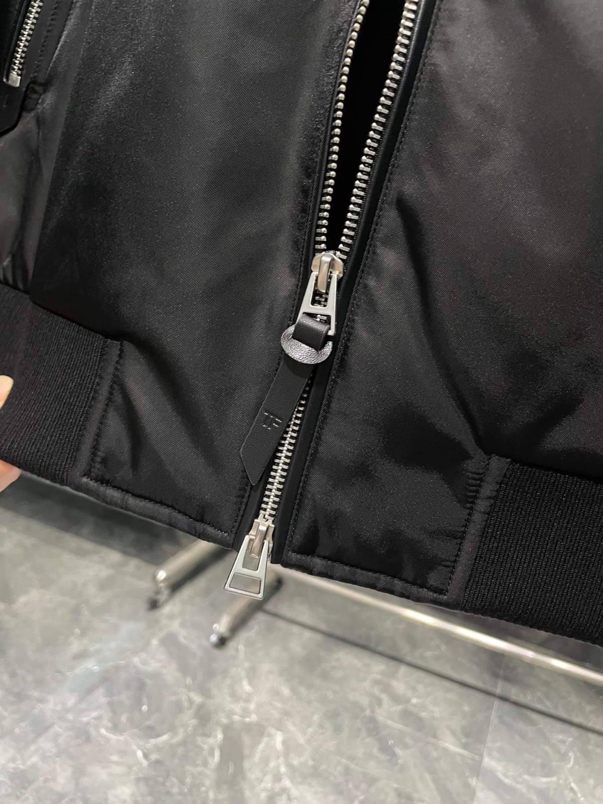 Tom Ford - Black Bomber Jacket